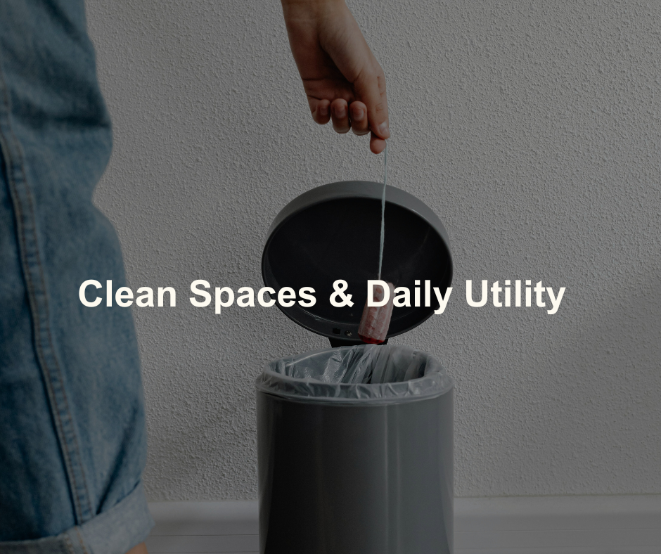 Clean Spaces & Daily Utility
